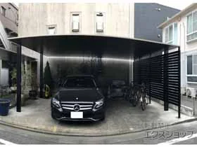 LIXIL(リクシル)のカーポート カーポートSCワイド 施工例