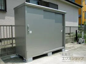 ヨドコウの物置・収納・屋外倉庫 エスモ 一般型 1797×750×1501（ESE-1807E） ESE-1807E-SS 施工例
