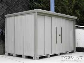 の物置・屋外倉庫 Mr.ストックマンダンディ 一般型 3600×2290×2110（ND-3622） ND-3622-W 施工例