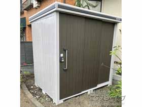 の物置・屋外倉庫 エルモ 一般型 2220×1520×2120 LMD-2215-DW 施工例