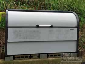 のゴミステーション クリーンストッカー CKR-1907-2型 （容量1200L） 施工例