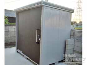 の物置・屋外倉庫 エルモ 一般型 2220×1520×2120 LMD-2215-DW 施工例