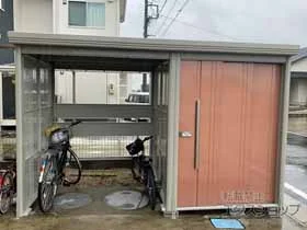 の物置・屋外倉庫のMr.ストックマン プラスアルファシリーズの施工例