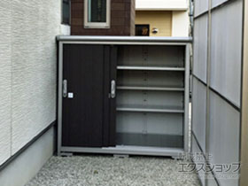 の物置・屋外倉庫 エスモ 一般型 1650×900×1501 ESE-1609E-DW 施工例