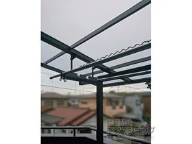 LIXIL(リクシル)のバルコニー屋根 スピーネ F型 屋根タイプ 単体 積雪～20cm対応 施工例