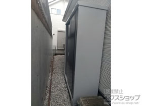 の物置・屋外倉庫 シンプリー 一般型 1520×515×1903（MJX-155E-P） MJX-155E-P-PG 施工例