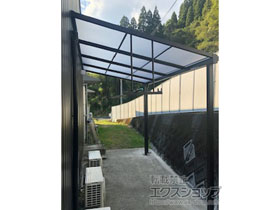 のテラス屋根 ソラリア F型 テラスタイプ 単体 積雪〜20cm対応 施工例