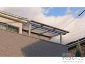 のバルコニー・ベランダ屋根 ソラリア F型 屋根タイプ 単体 積雪〜20cm対応 施工例