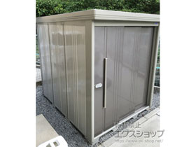 の物置・屋外倉庫 Mr.ストックマンダンディ 一般型 1832×2290×2110（ND-1822） ND-1822-B 施工例