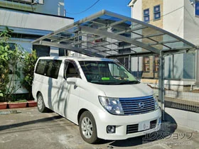 YKKAPのカーポート レイナポートグラン　積雪～20cm対応 施工例