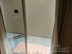 のオーニング・日よけ スタイルシェード 壁付（木造） 施工例