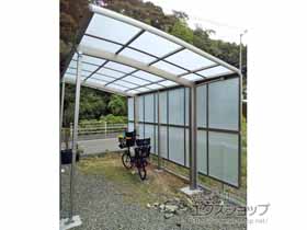 のカーポート ネスカR (ラウンドスタイル) 積雪〜20cm対応 施工例