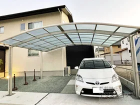 YKKAPのカーポート レイナツインポートグラン　積雪～20cm対応 施工例