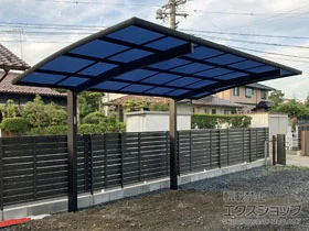 YKKAPのカーポート レイナポートグラン　積雪～20cm対応 施工例