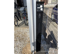 の機能門柱・ポスト ファンクションユニット ウィルモダンスリム 施工例