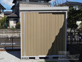 の物置・屋外倉庫 ネクスタ 一般型 2210×1370×2375（NXN-30H） NXN-30H-MB 施工例