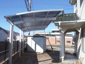 のカーポート レイナポートグラン 延長　積雪〜20cm対応 施工例