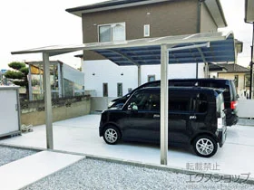 YKKAPのカーポート レイナツインポートグラン　積雪～20cm対応 施工例