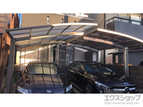 のカーポート ネスカR (ラウンドスタイル) 積雪〜20cm対応 施工例