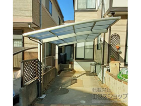 のカーポート ネスカR (ラウンドスタイル) 積雪〜20cm対応 施工例