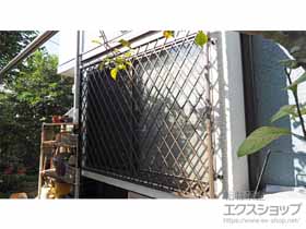 の面格子・窓格子 アルミ面格子 ヒシクロス 施工例