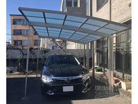 YKKAPのカーポート レイナポートグラン　積雪～20cm対応 施工例