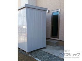 の物置・屋外倉庫 ネクスタ 一般型 2210×1370×2375（NXN-30H） NXN-30H-MB 施工例