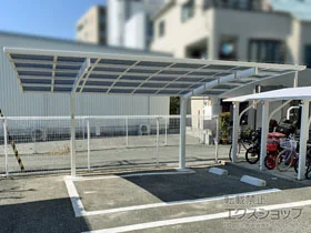 YKKAPのカーポート レイナポートグラン　積雪～20cm対応 施工例