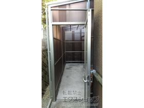 のストックヤード ストックヤードII 片側ドア付きタイプ　積雪〜20cm対応 施工例