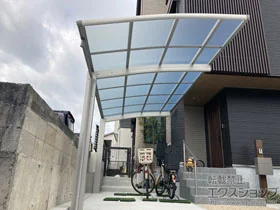 YKKAPのカーポート レイナポートグラン　積雪～20cm対応 施工例