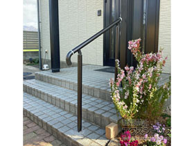 の手すり パルトナーUDフェンス1型（手すり）自立タイプ＜笠木のみタイプ＞ 施工例