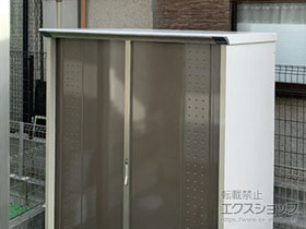 の物置・屋外倉庫 グランプレステージジャンプ 1488×900×1900 GP-159A-T-CB 施工例