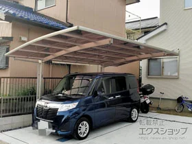 YKKAPのカーポート レイナポートグラン　積雪～20cm対応 施工例