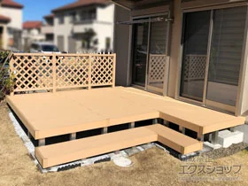 YKKAPのウッドデッキ リウッドデッキ 200 施工例