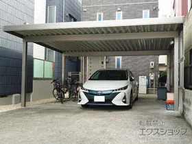 LIXIL ���N�V��(�g�X�e��)�̃J�[�|�[�g �e���I�X�|�[�gIII 900 2��p �p��4�{�� �ϐ�`30cm�Ή� �{�H��