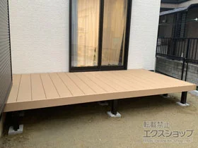YKKAPのウッドデッキ リウッドデッキ 200(片入隅) 施工例