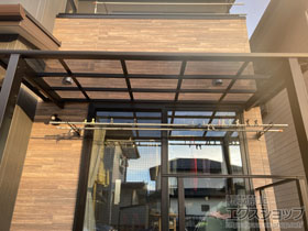 のテラス屋根 レセパ Lタイプ 独立タイプ 積雪〜20cm対応 施工例
