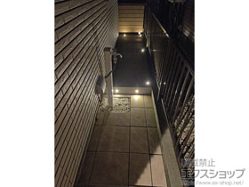 のウッドデッキ リウッドデッキ 200＋ルシアスデッキフェンスA01型＜横板格子タイプ＞ 施工例
