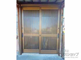 の玄関ドア リシェント玄関引戸2 SG仕様 2枚建戸 ランマ無 S51型 施工例