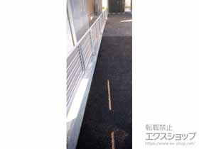 のフェンス・柵 ミエーネフェンス 目隠しルーバータイプ 自由柱施工 施工例