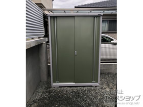 の物置・屋外倉庫 シンプリー 一般型 1320×905×1903 MJX-139E-P 施工例