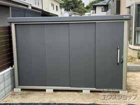 の物置・屋外倉庫 エスケーエイト SK8-180 一般型 3000×2000×1940 SK8-180-GK 施工例
