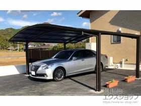 Value Selectのカーポート プレシオスポート ワイド 積雪〜20cm対応 施工例