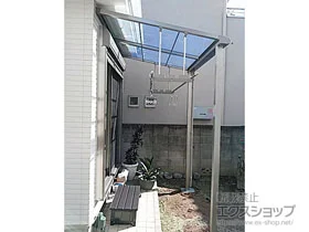 LIXIL(リクシル)のテラス屋根 スピーネ F型 テラスタイプ 単体 積雪～20cm対応 施工例