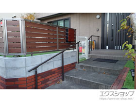 の手すり グリップライン 歩行補助手すり トップビーム1段 施工例