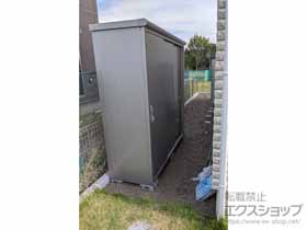 の物置・屋外倉庫 エスモ 一般型 1950×650×1959 ESE-1906A-SS 施工例