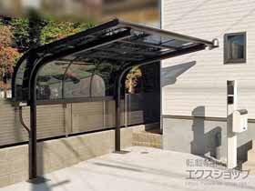 のサイクルポート・駐輪場 サイクルキャップ 積雪〜20cm対応 施工例