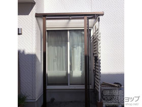 のテラス屋根 ソラリア F型 テラスタイプ 単体 積雪〜20cm対応 施工例