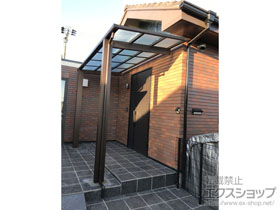 のテラス屋根 レセパ Lタイプ 独立タイプ 積雪〜20cm対応 施工例