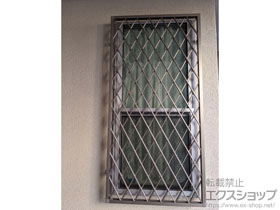 の面格子・窓格子 アルミ面格子 ヒシクロス 施工例